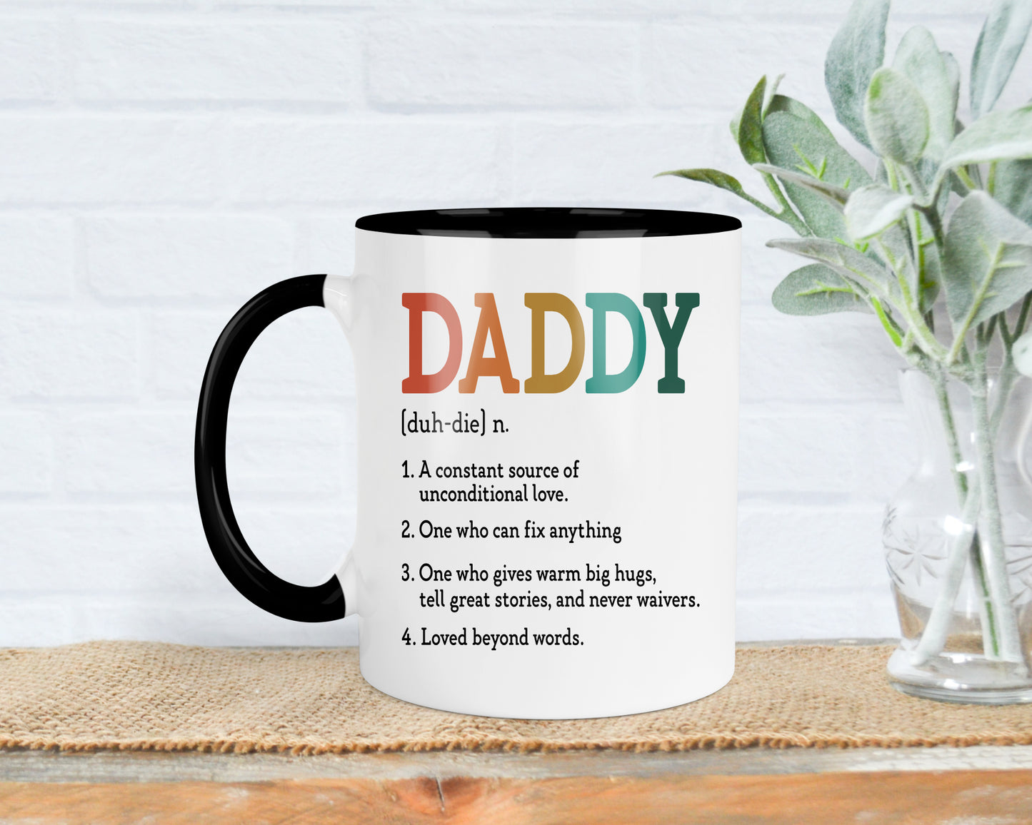 Dad Mug, Father's Day Mug, Dad Definitions, Gift for Dad, Birthday gift for dad