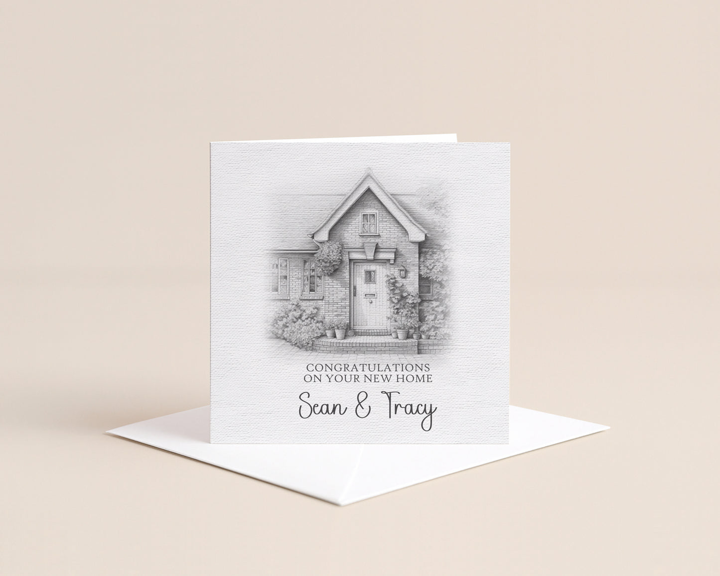 Personalised New Home Card