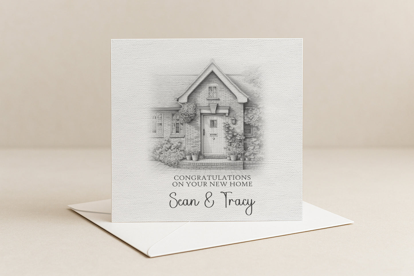 Personalised New Home Card