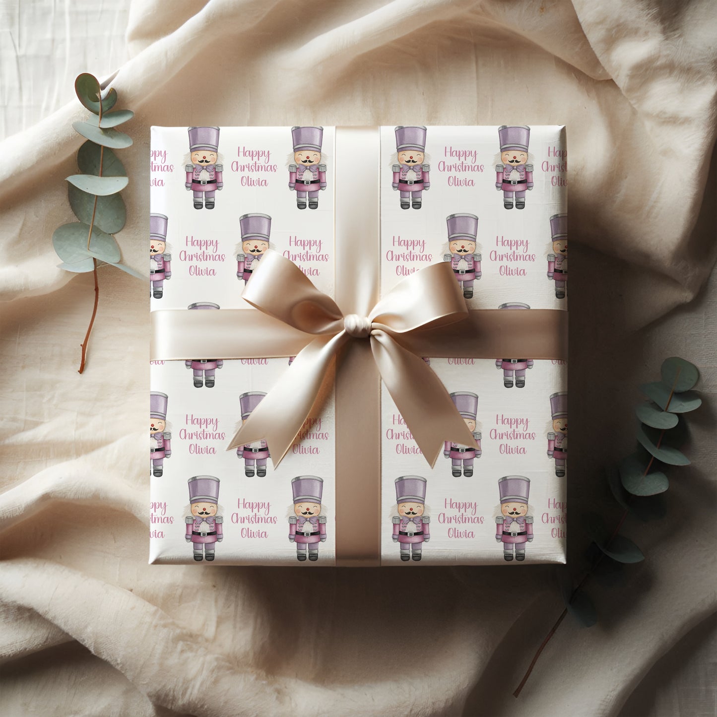Personalised Nutcracker Wrapping Paper