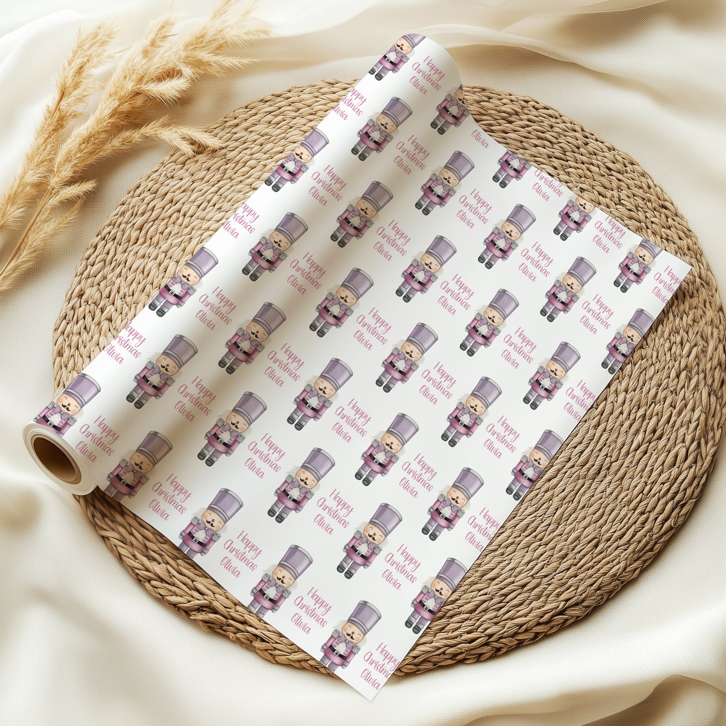 Personalised Nutcracker Wrapping Paper