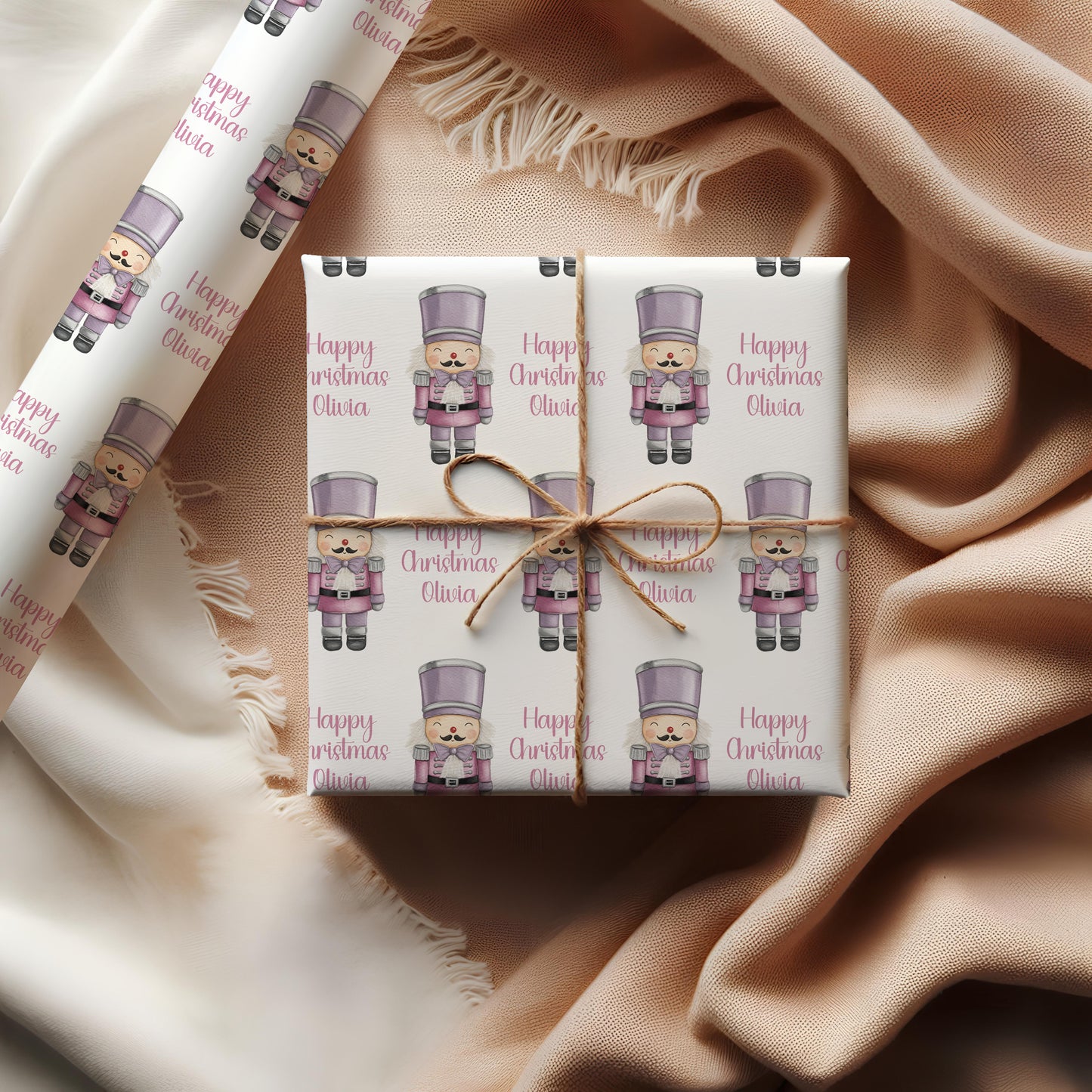 Personalised Nutcracker Wrapping Paper