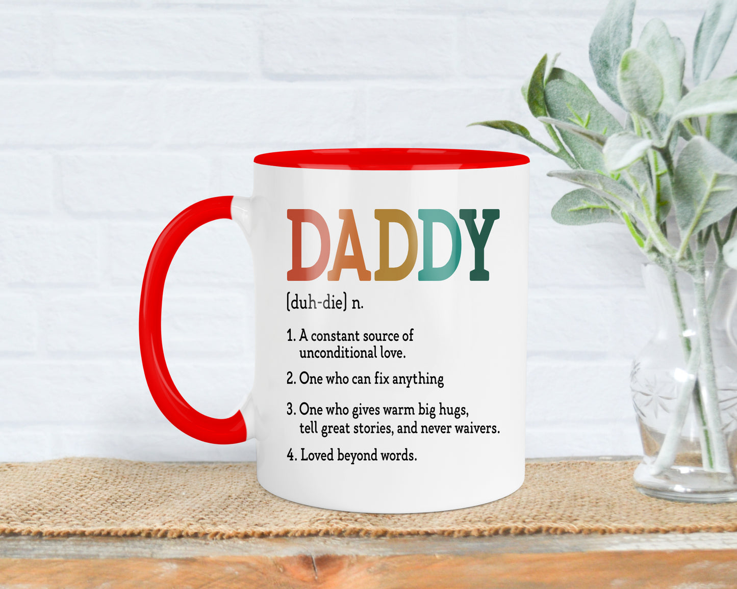 Dad Mug, Father's Day Mug, Dad Definitions, Gift for Dad, Birthday gift for dad
