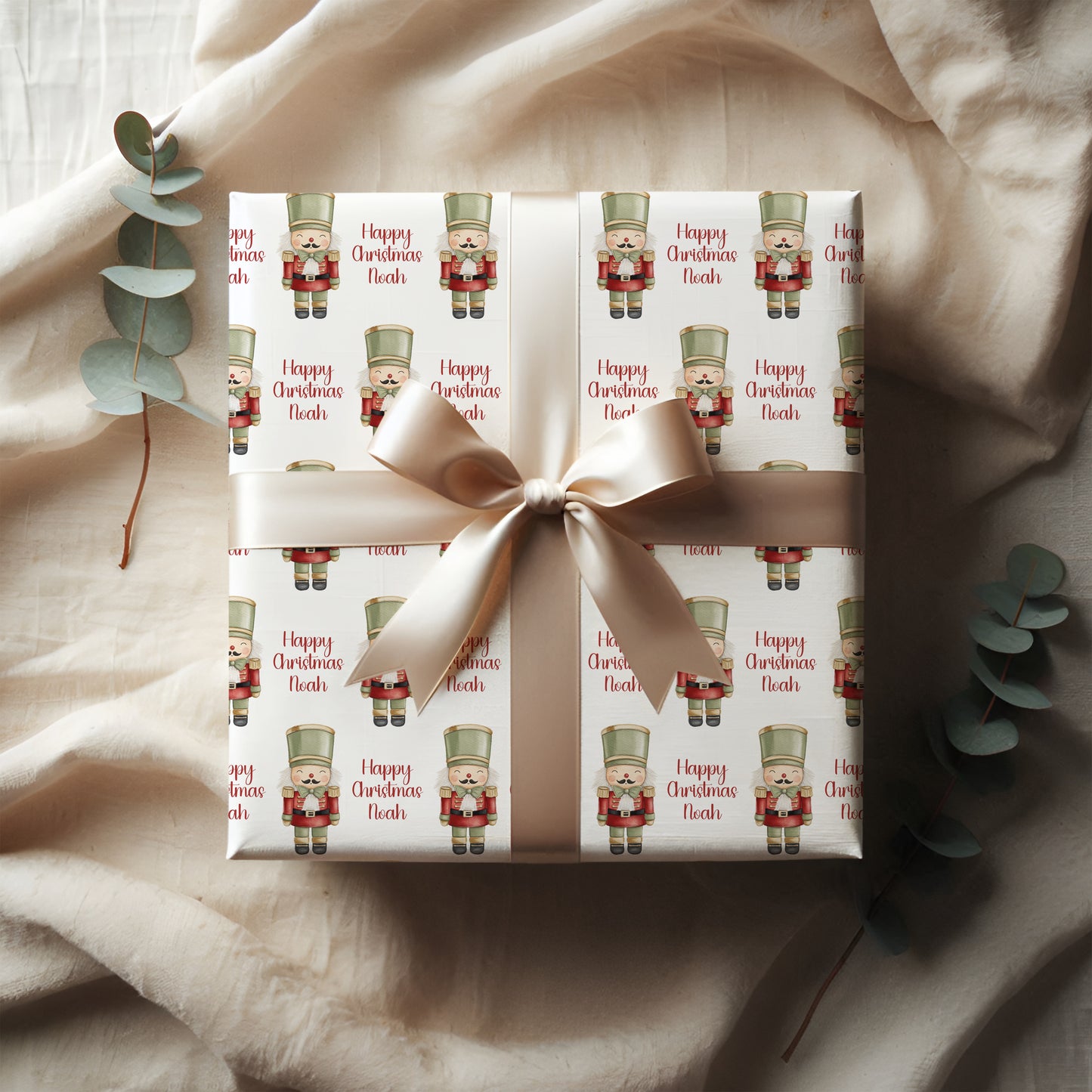 Personalised Nutcracker Wrapping Paper