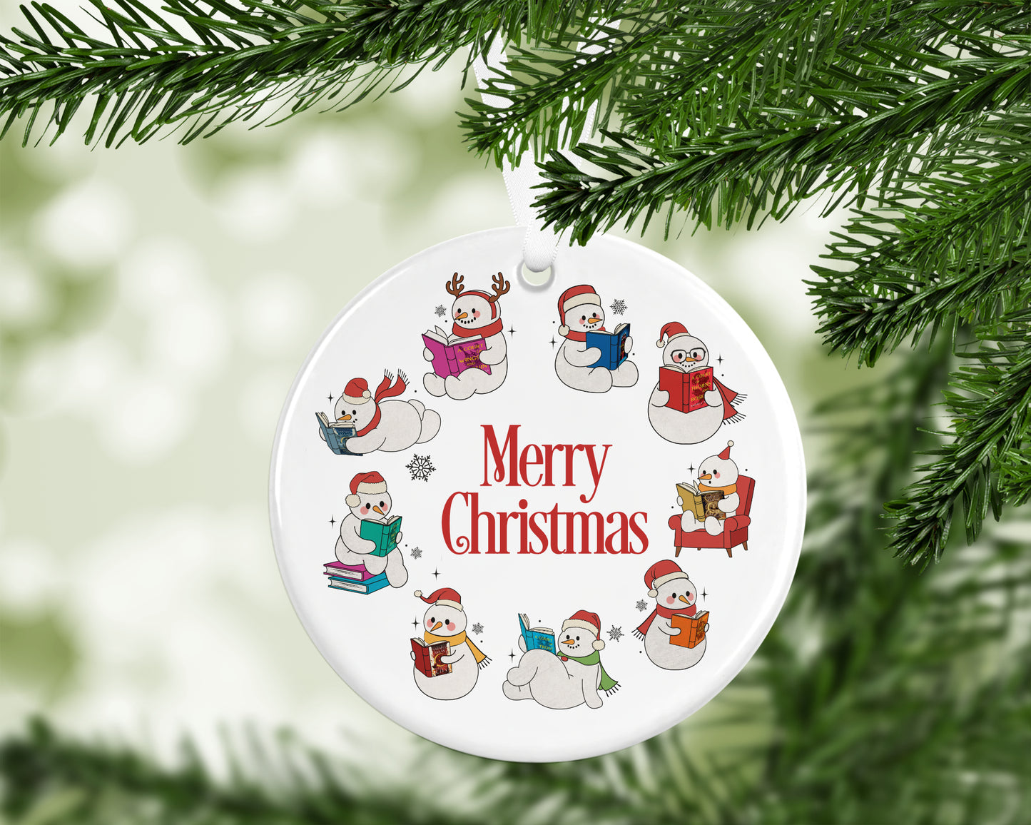 ACOTAR Christmas bauble, SJM Book Bauble, TOG Bauble, Reader Christmas Tree Decoration, Booktok Christmas Gift, Reader Gift, Secret Santa