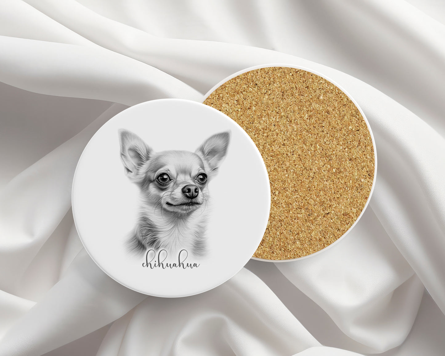 Chihuahua Mug, Personalised Chihuahua gift, Chihuahua mug, 11oz ceramic mug, dog lover gift, Chihuahua dog, Mug and Coaster Set