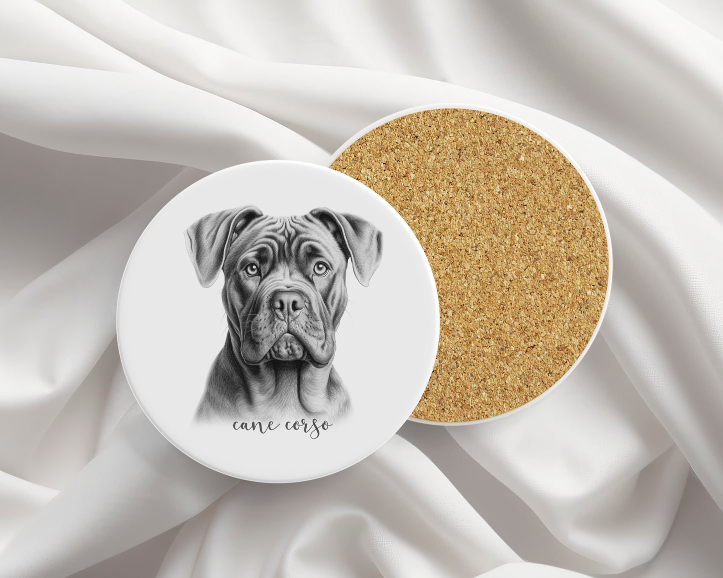 Cane Corso Mug, Personalised dog breed mug, Cane Corso gift, Cane Corso mug, 11oz ceramic mug, dog lover gift, Mug and Coaster Set