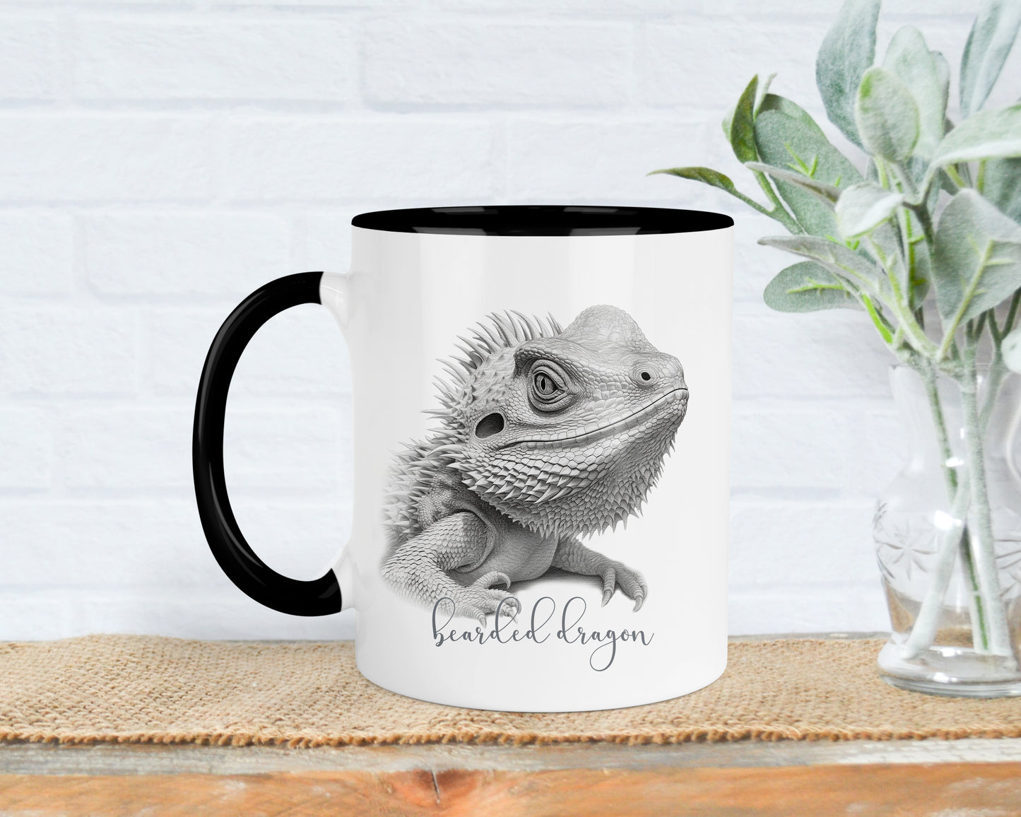 Personalised Bearded Dragon Mug