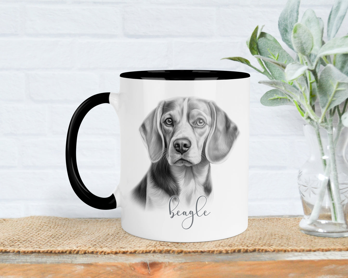 Personalised Beagle hound Mug