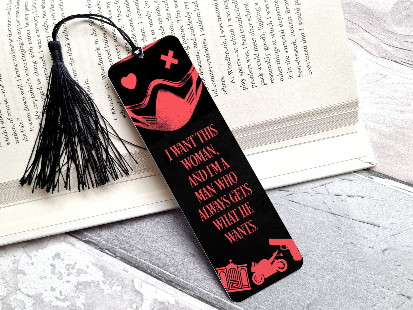 Lights out bookmark, Caught up bookmark, Navessa Allen duology, Booktok Merchandise