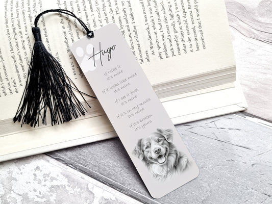 Personalised Nova Scotia Bookmark