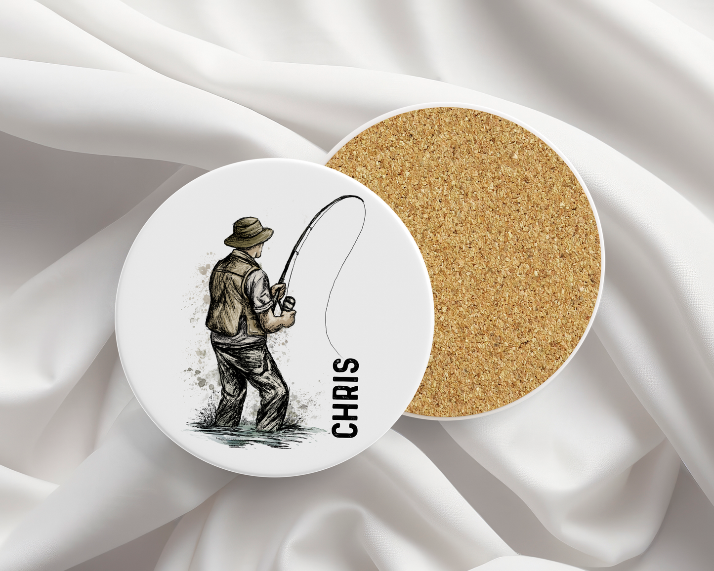 Personalised Fishing Themed Mug