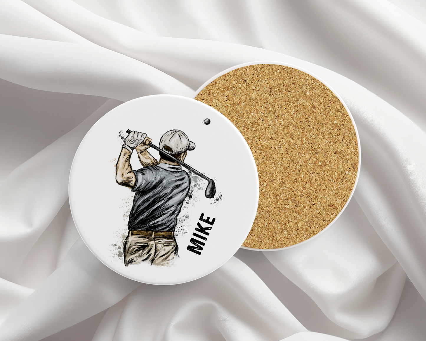Personalised Golf Themed Mug