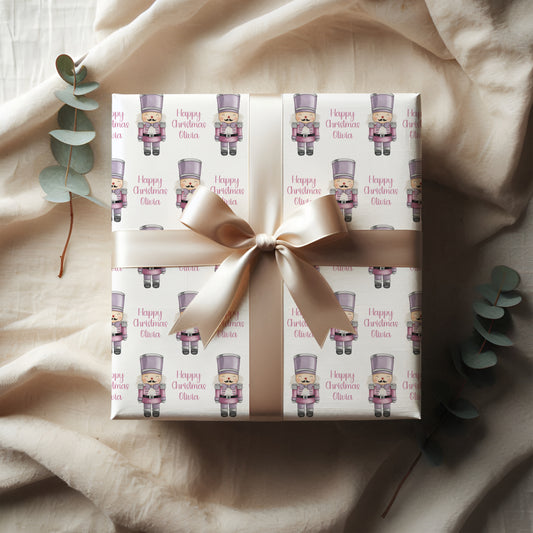 Personalised Nutcracker Wrapping Paper