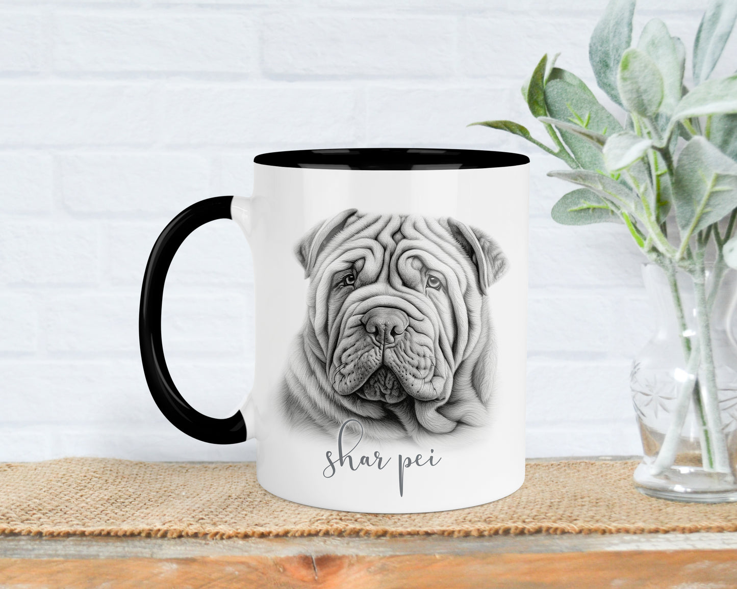 Personalised Shar Pei Mug