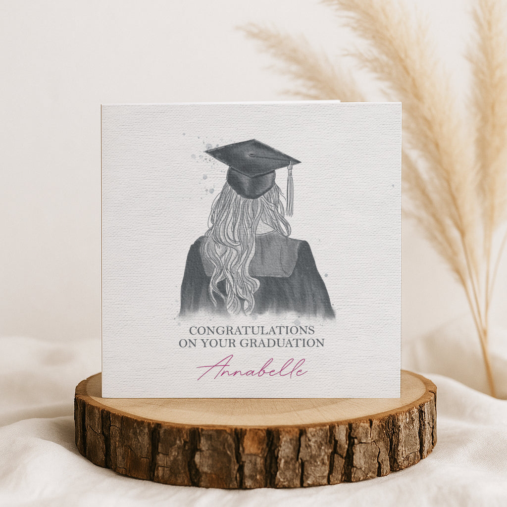 Personalised Graduation Card