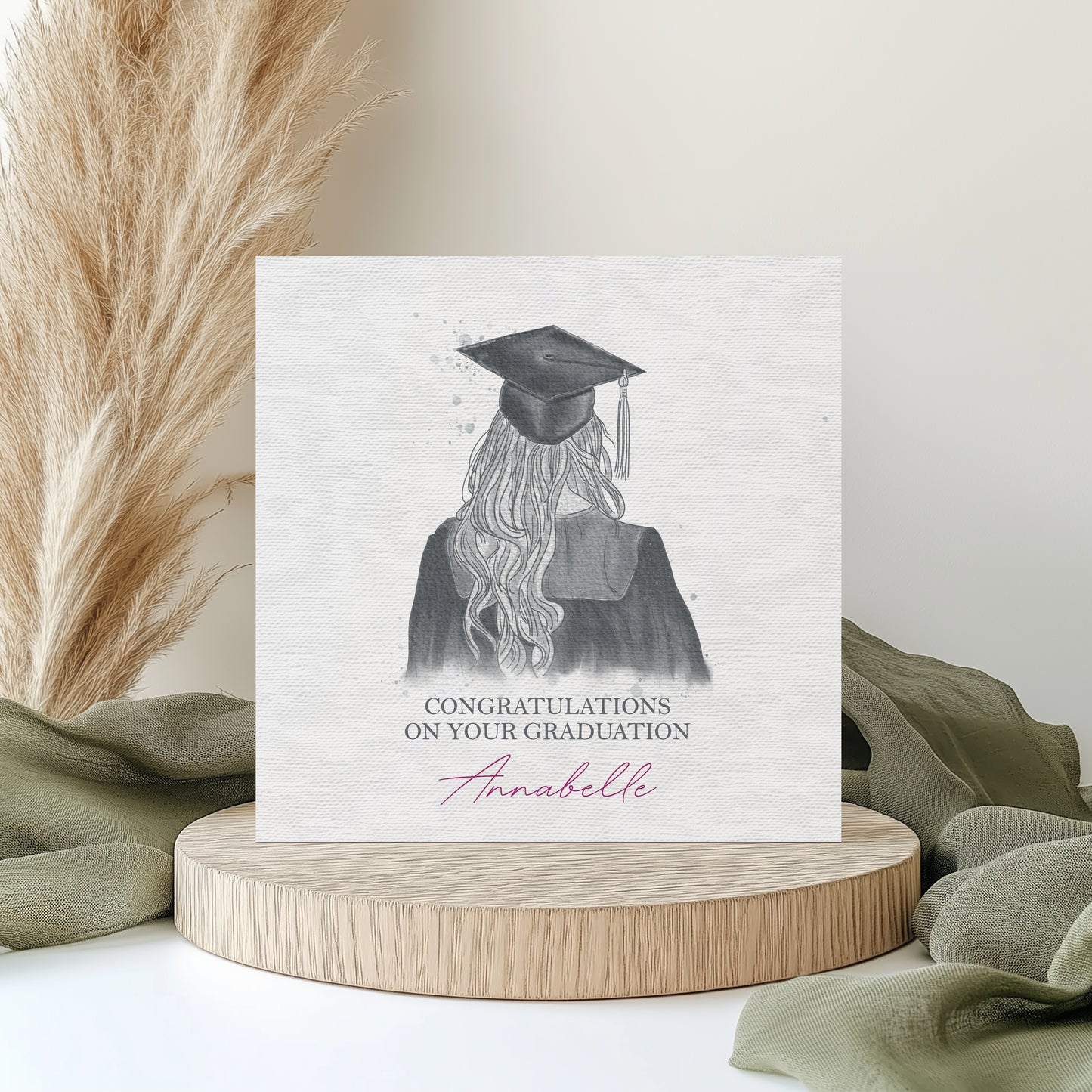 Personalised Graduation Card